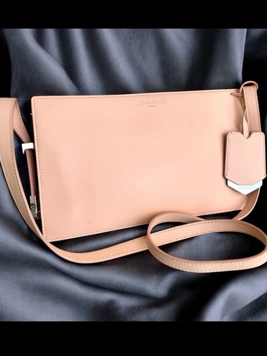 Balenciaga Handbags - Balenciaga Shoulder Bag Crossbody Light Pink Leather